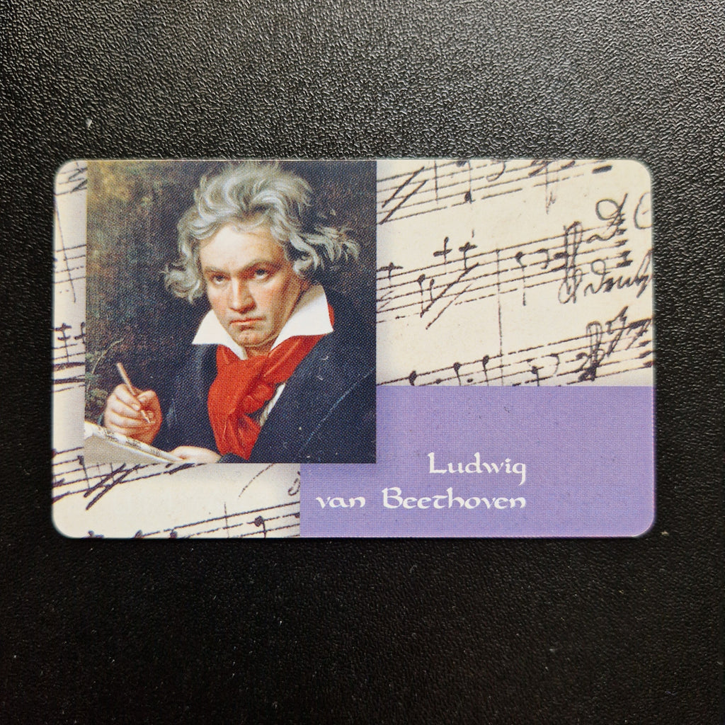 Ludwig van Beethoven souvenir Telefonkarte 2002