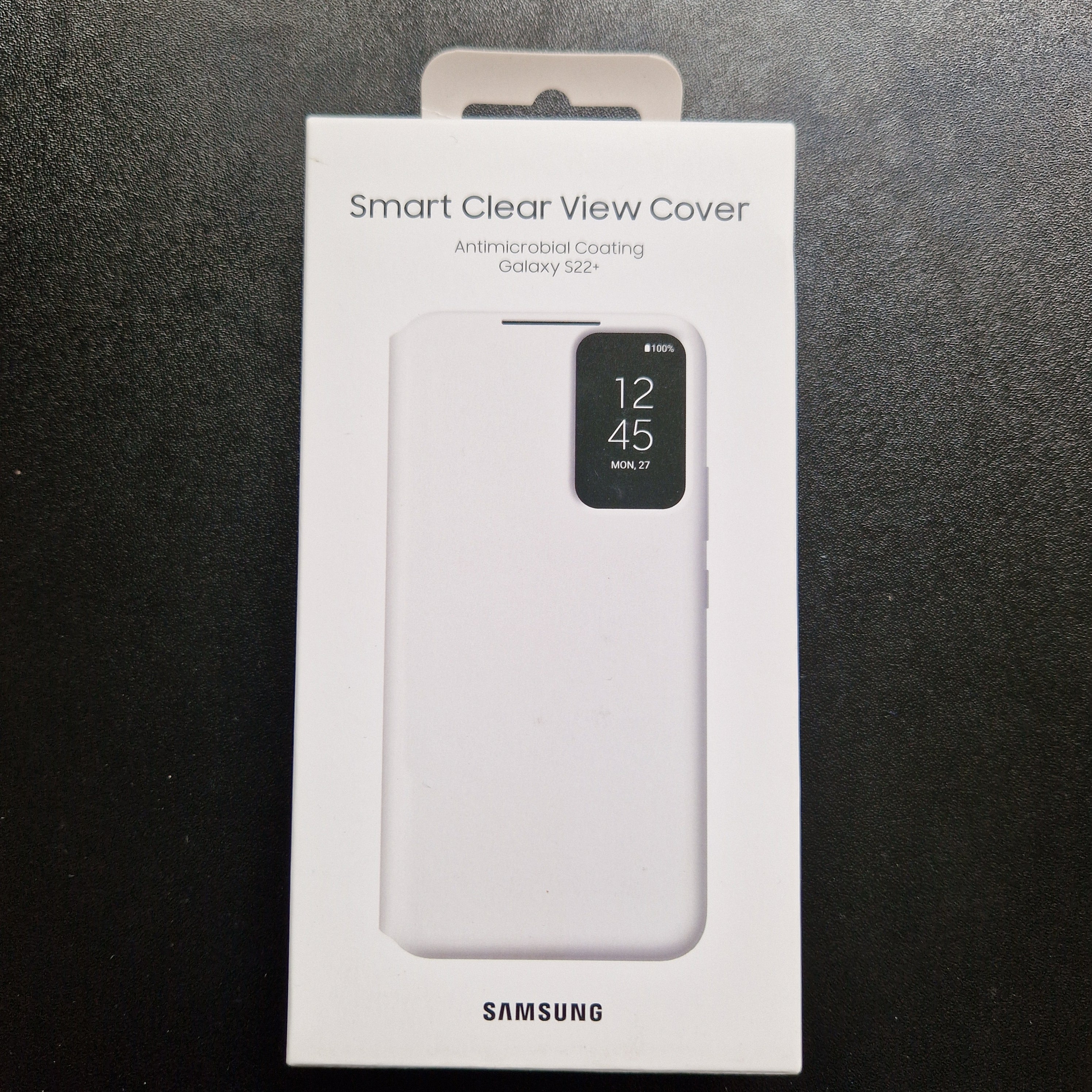 Samsung Galaxy S22+ Smart Clear View Cover White