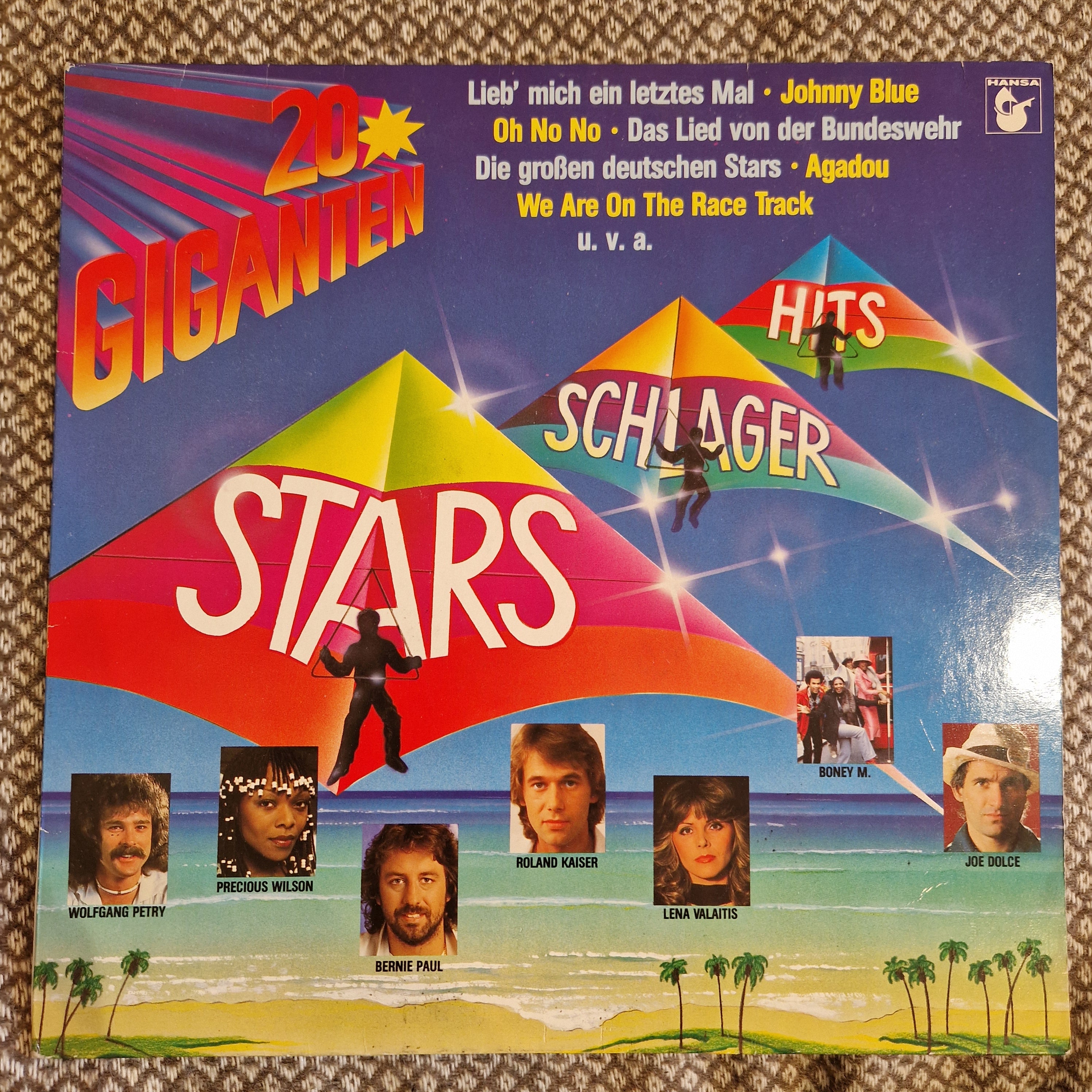 Various – 20 Giganten Stars, Schlager, Hits / Vinyl LP SLEEVE ONLY