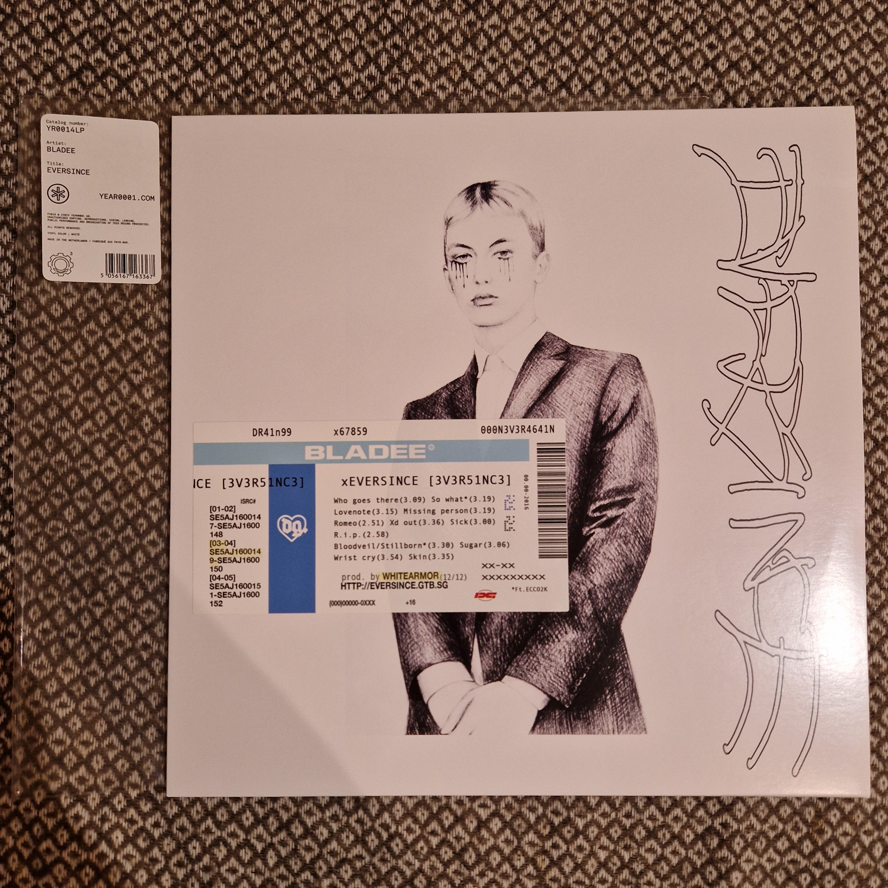 Bladee - Eversince / Vinyl LP on COLORED