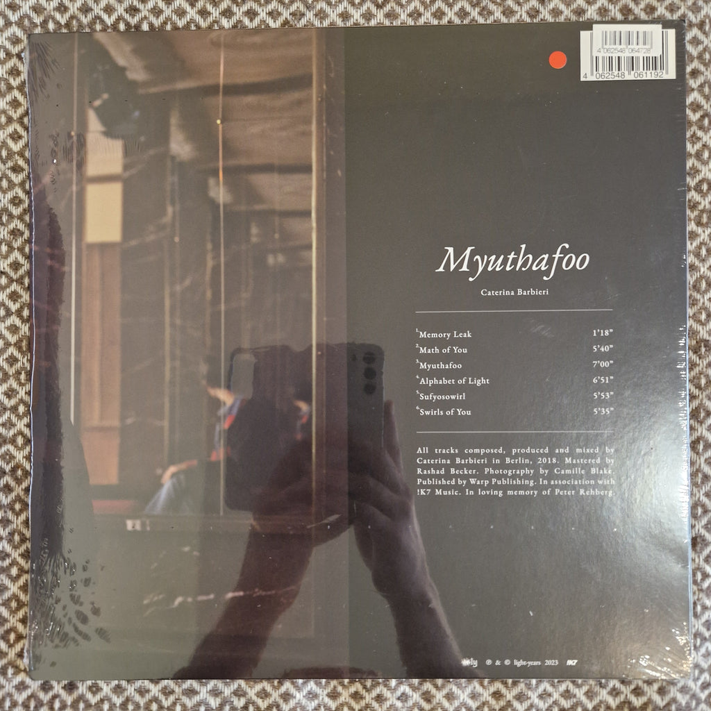 caterina barbieri - Myuthafoo / Vinyl LP limited on Translucent Red