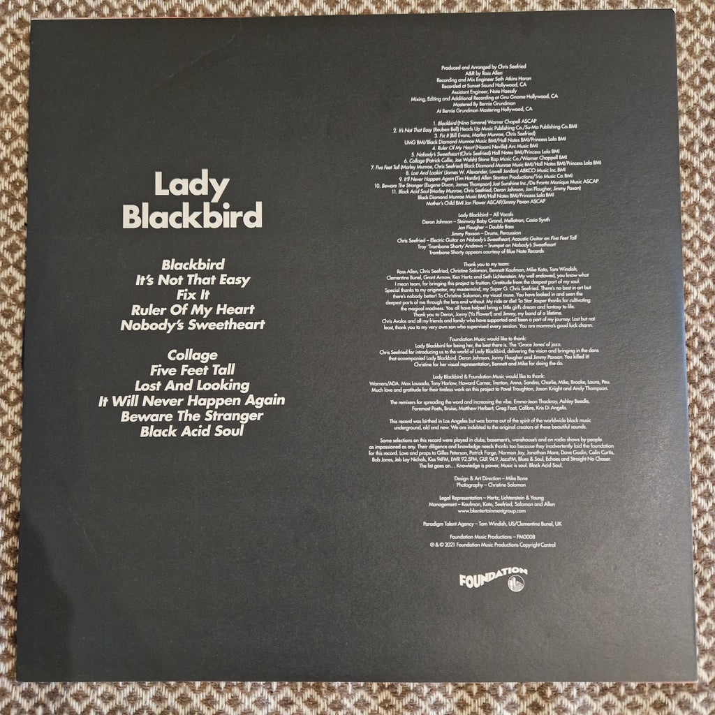 Lady Blackbird – Black Acid Soul / Vinyl LP on Blue [A Kind Of 'Blue']