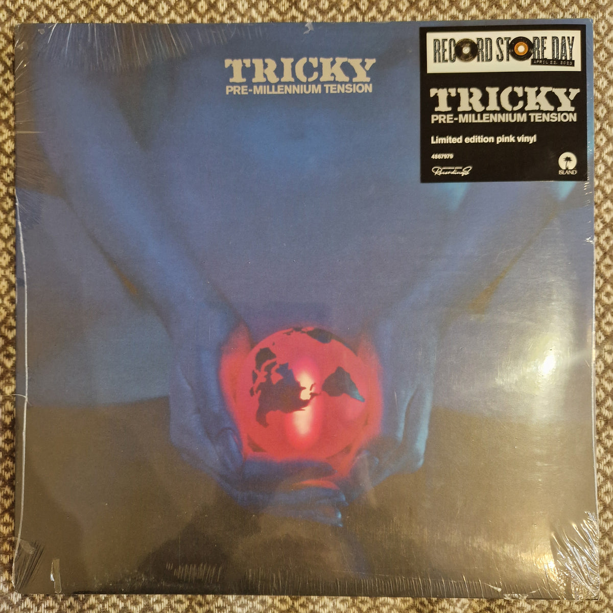 Tricky ‎– Pre-Millennium Tension / Vinyl LP on Pink [Translucent]