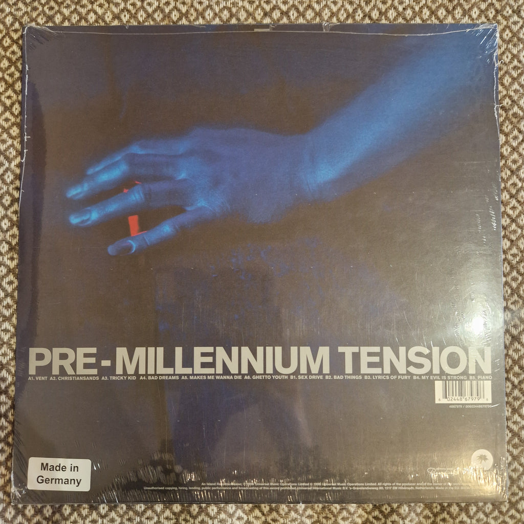 Tricky ‎– Pre-Millennium Tension / Vinyl LP on Pink [Translucent]