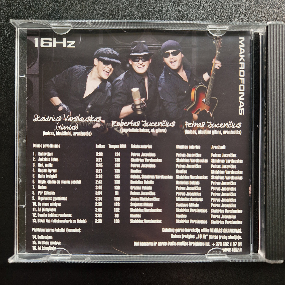 16 Hz ‎– Makrofonas / CD Album