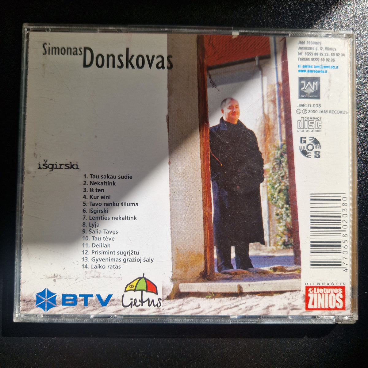 Simonas Donskovas ‎– Išgirski / CD Album