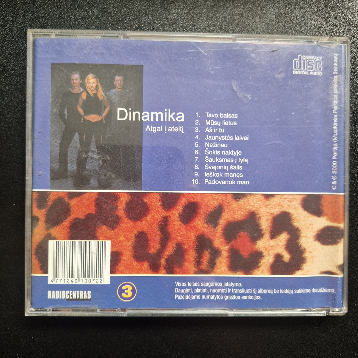 Dinamika – Atgal Į Ateitį / CD Album