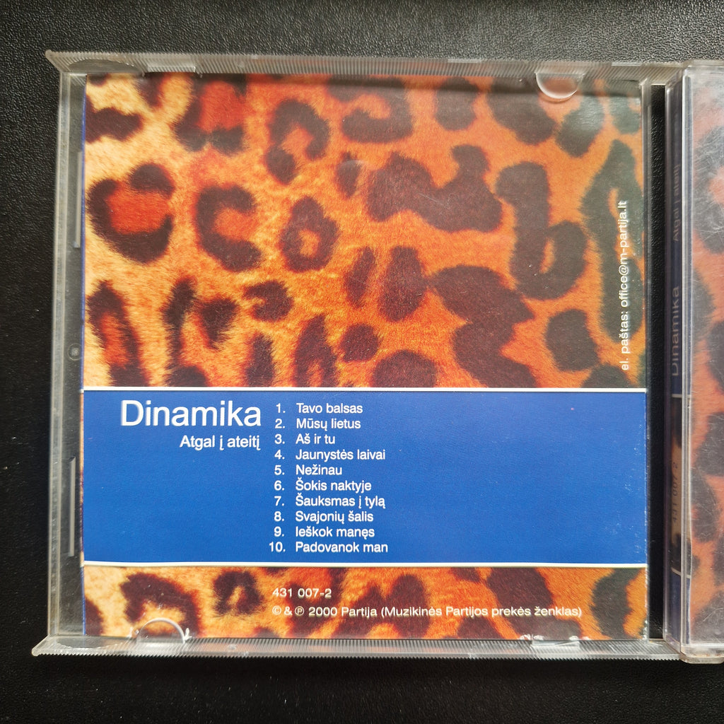 Dinamika – Atgal Į Ateitį / CD Album