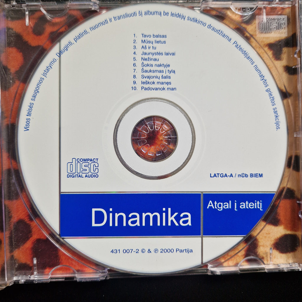 Dinamika – Atgal Į Ateitį / CD Album