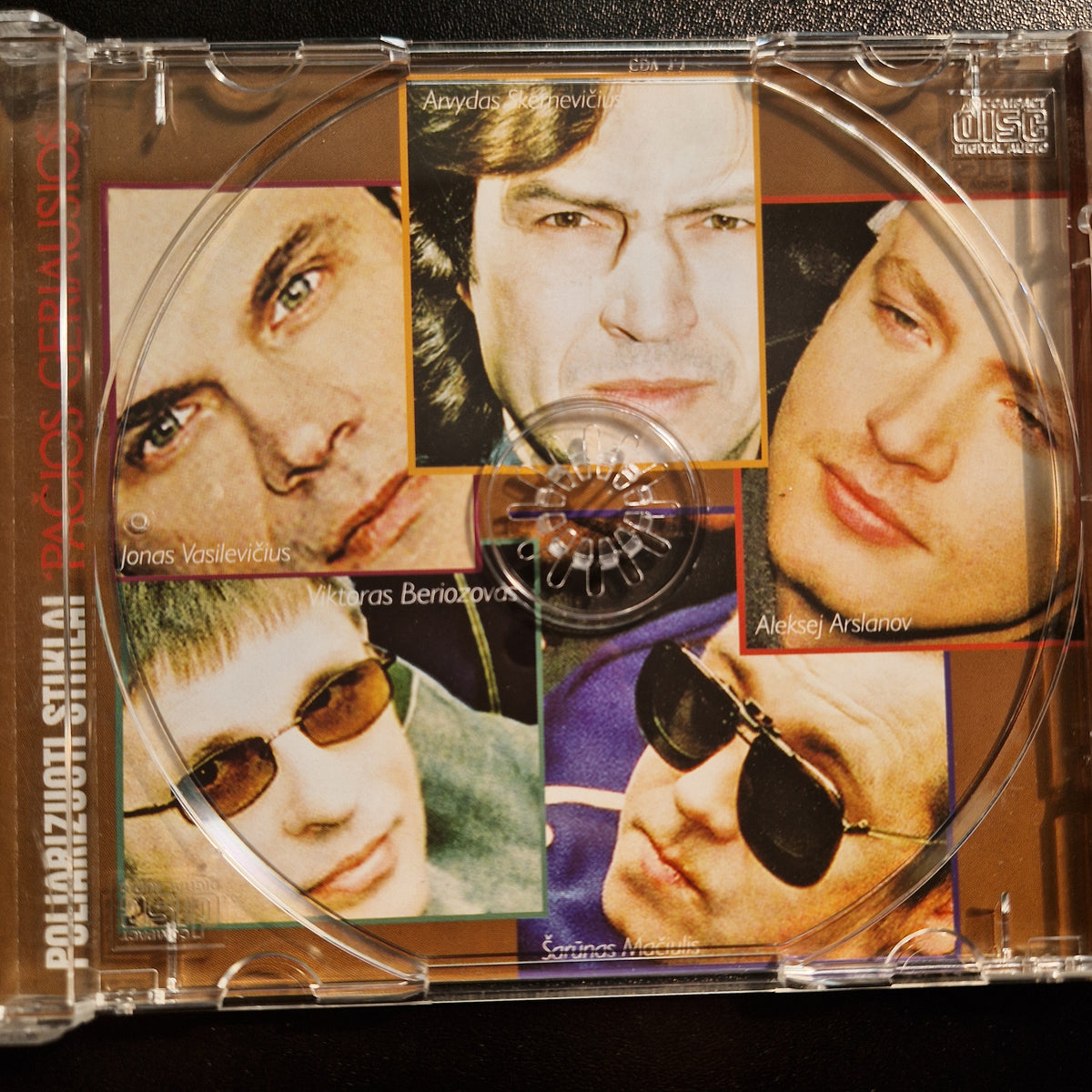 Poliarizuoti Stiklai ‎– Pačios Geriausios / CD Album