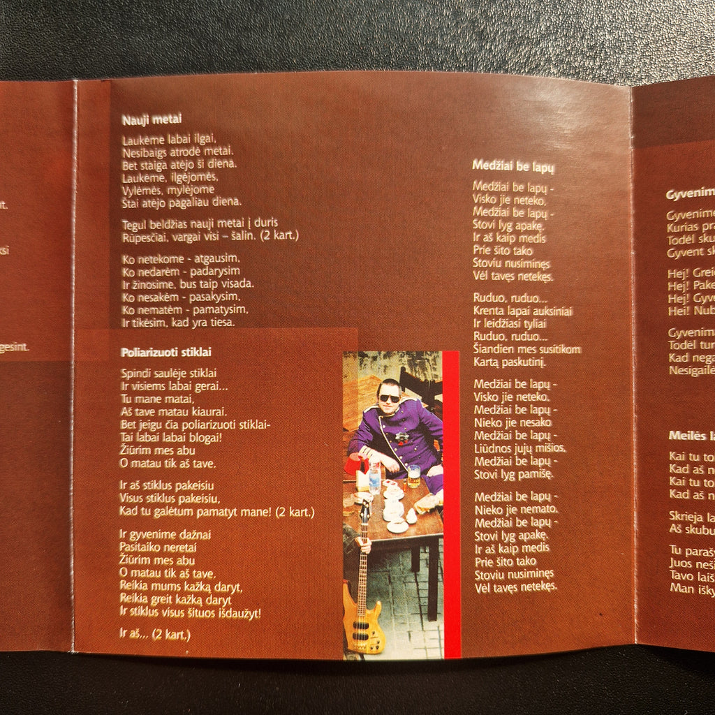 Poliarizuoti Stiklai ‎– Pačios Geriausios / CD Album
