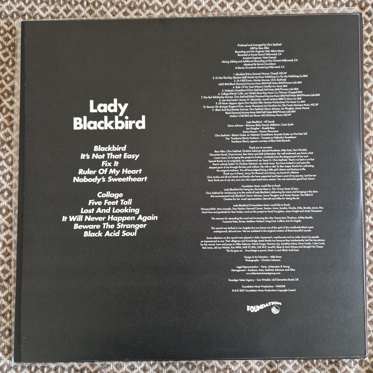 Lady Blackbird - Black Acid Soul / Vinyl LP