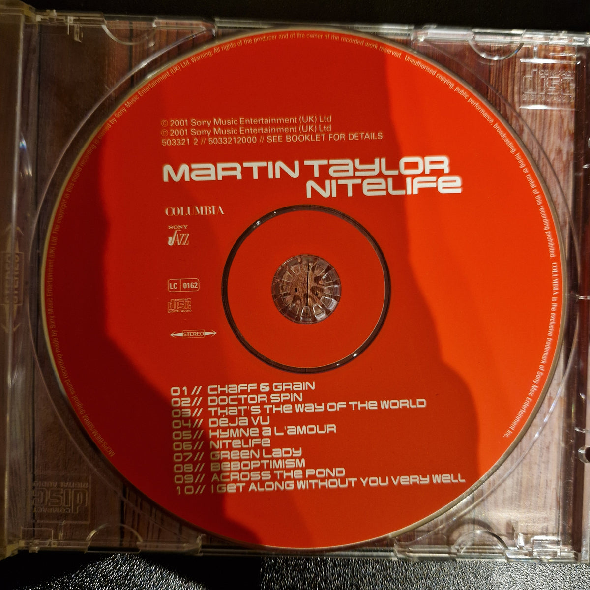 Martin Taylor ‎– Nitelife / CD Album