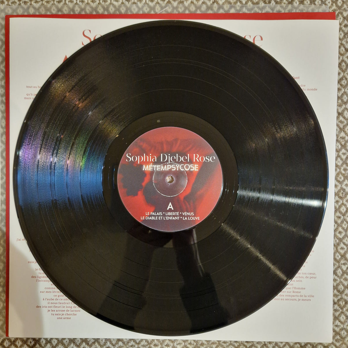 Sophia Djebel Rose ‎– Métempsycose / Vinyl LP