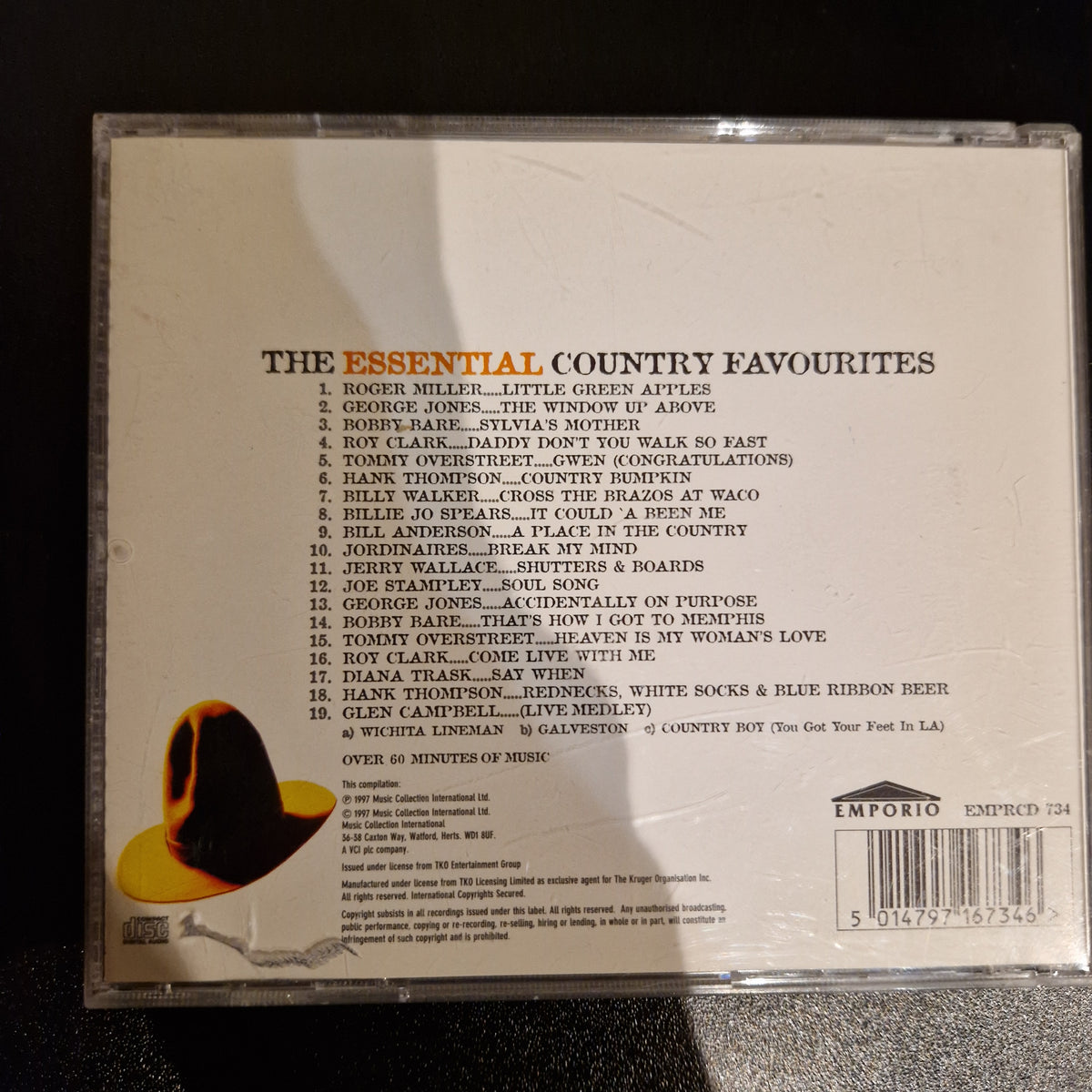 Various – The Essential Country Favourites / CD Album