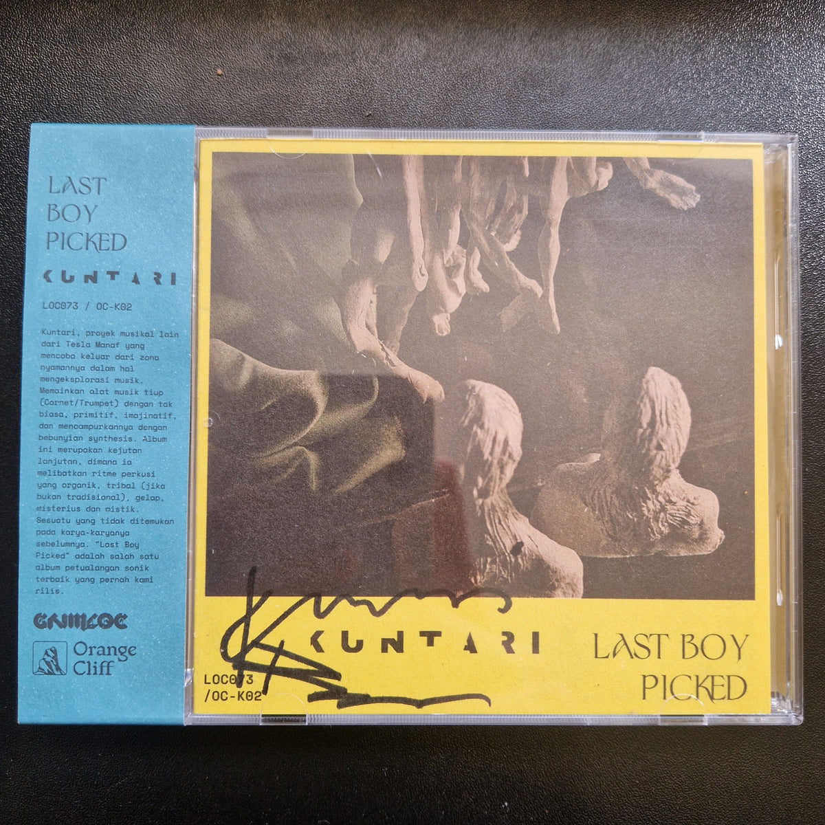 Kuntari – Last Boy Picked / CD Album Signed Autographed