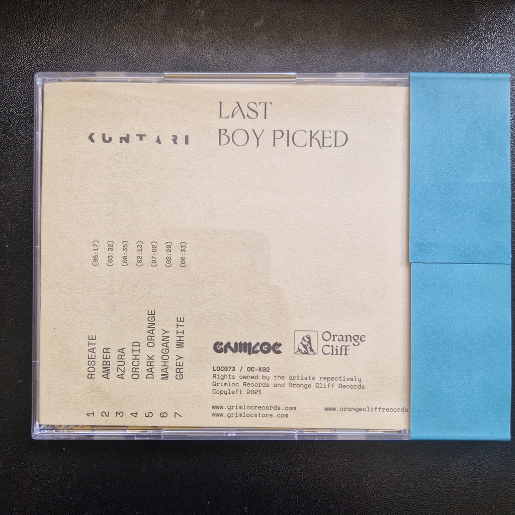 Kuntari – Last Boy Picked / CD Album Signed Autographed