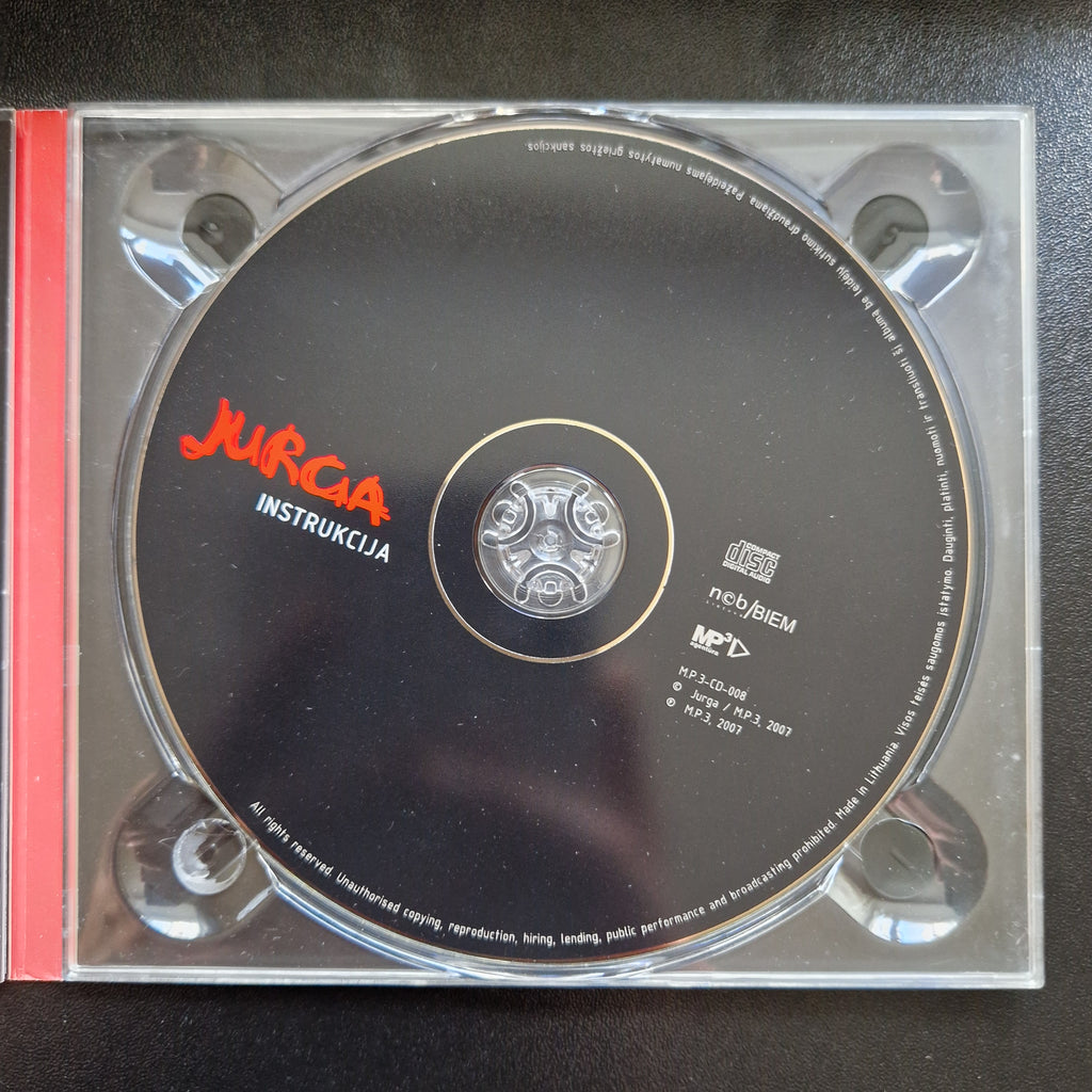 Jurga ‎– Instrukcija / CD Album