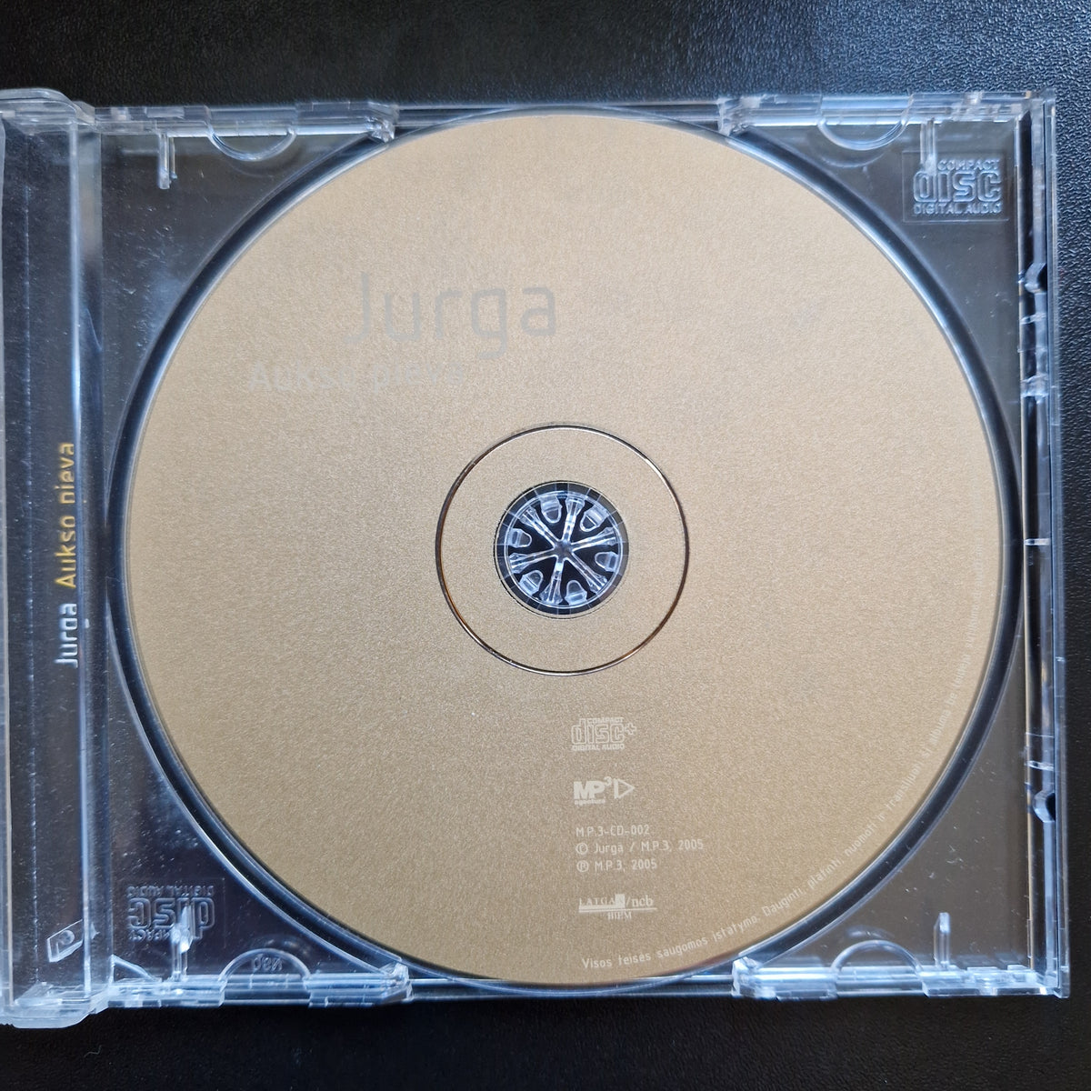 Jurga ‎– Aukso Pieva / CD Album