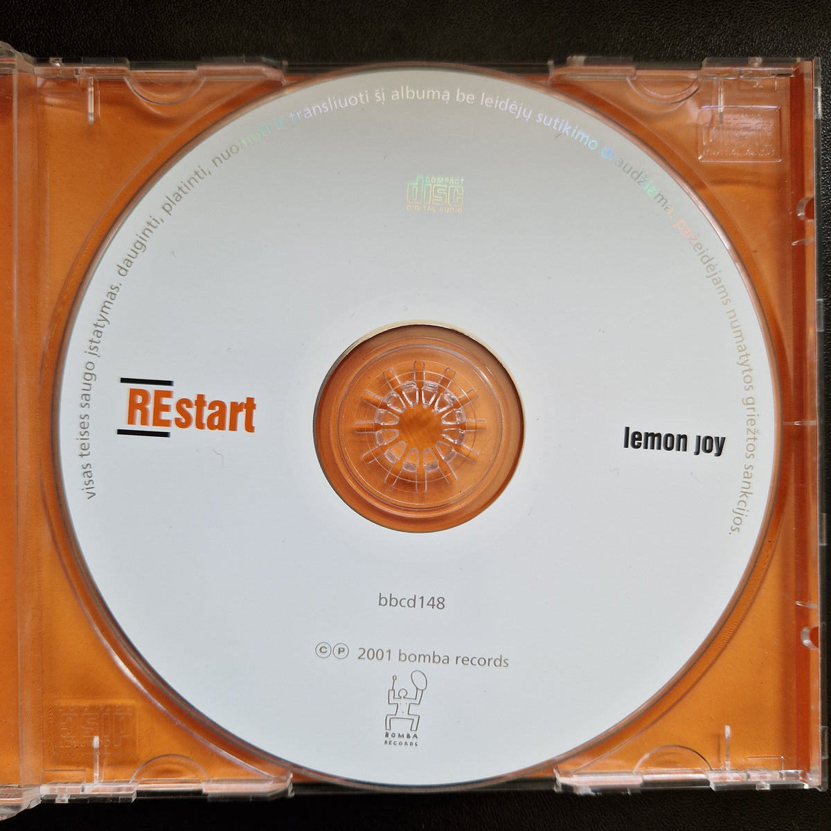 Lemon Joy ‎– REstart / CD Album