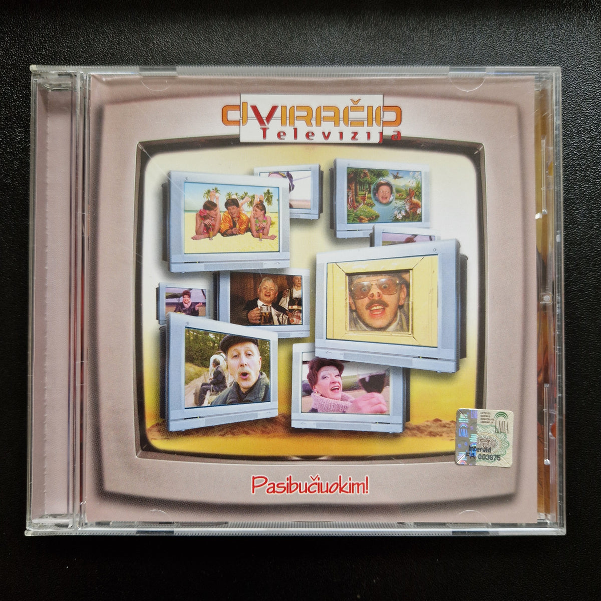 Dviračio Televizija ‎– Pasibučiuokim! / CD Album