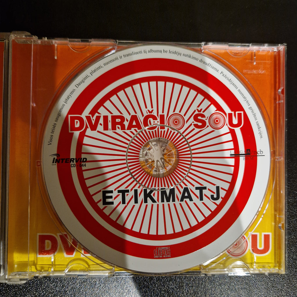 Dviračio Šou ‎– Etikmatj / CD Album