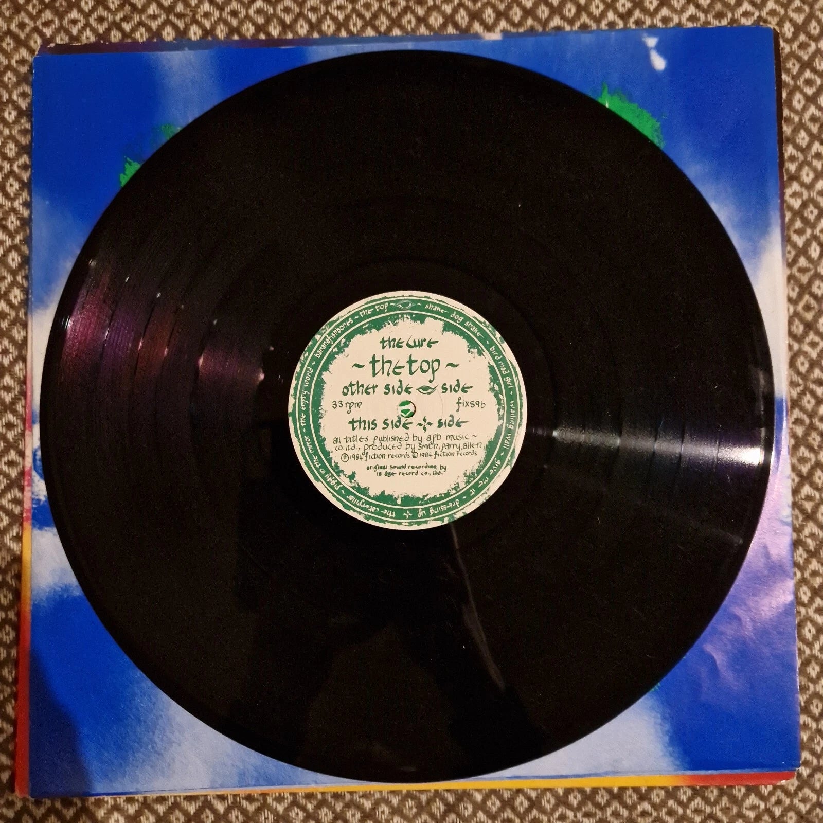 The Cure ‎– The Top / Vinyl LP (1984 UK pressing)