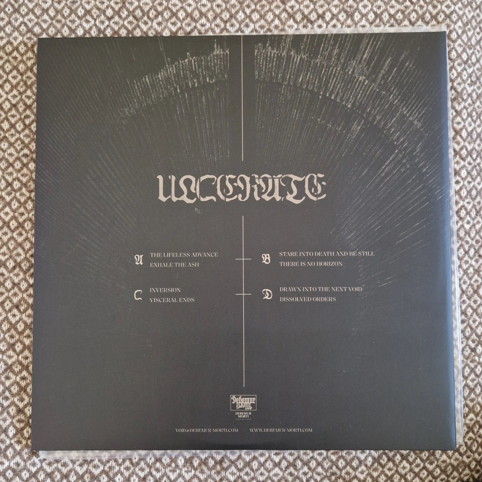 Ulcerate – Stare Into Death And Be Still / Vinyl 2xLP limited on Gold