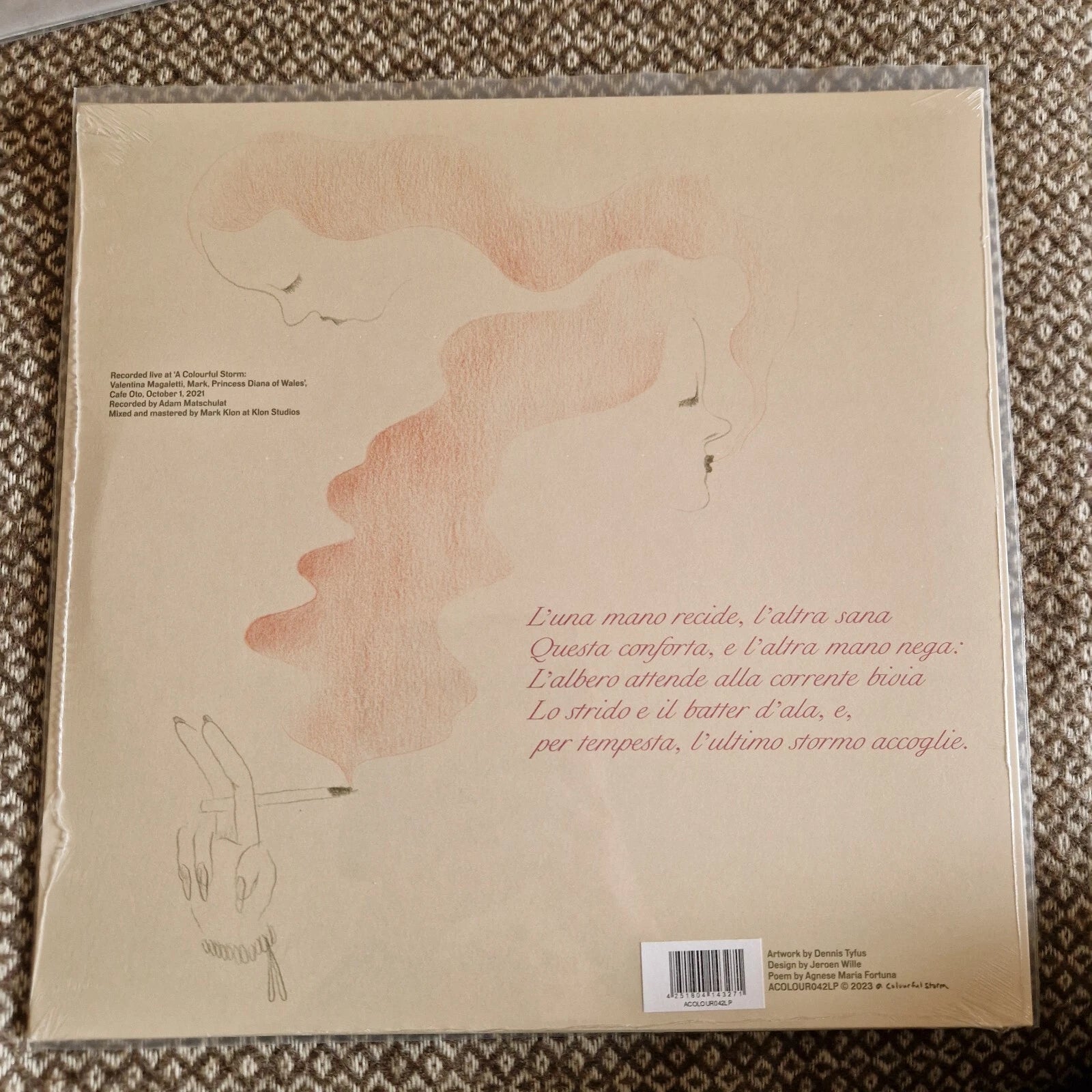 Valentina Magaletti - La Tempesta Colorata / Vinyl LP (Moin, Tomaga)