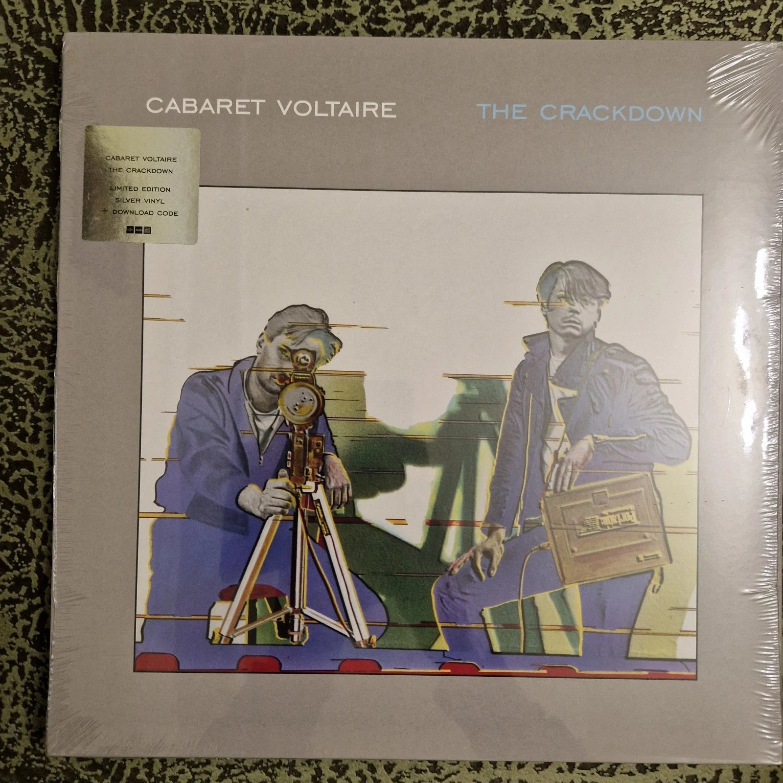 Cabaret Voltaire – The Crackdown / Vinyl LP on SILVER
