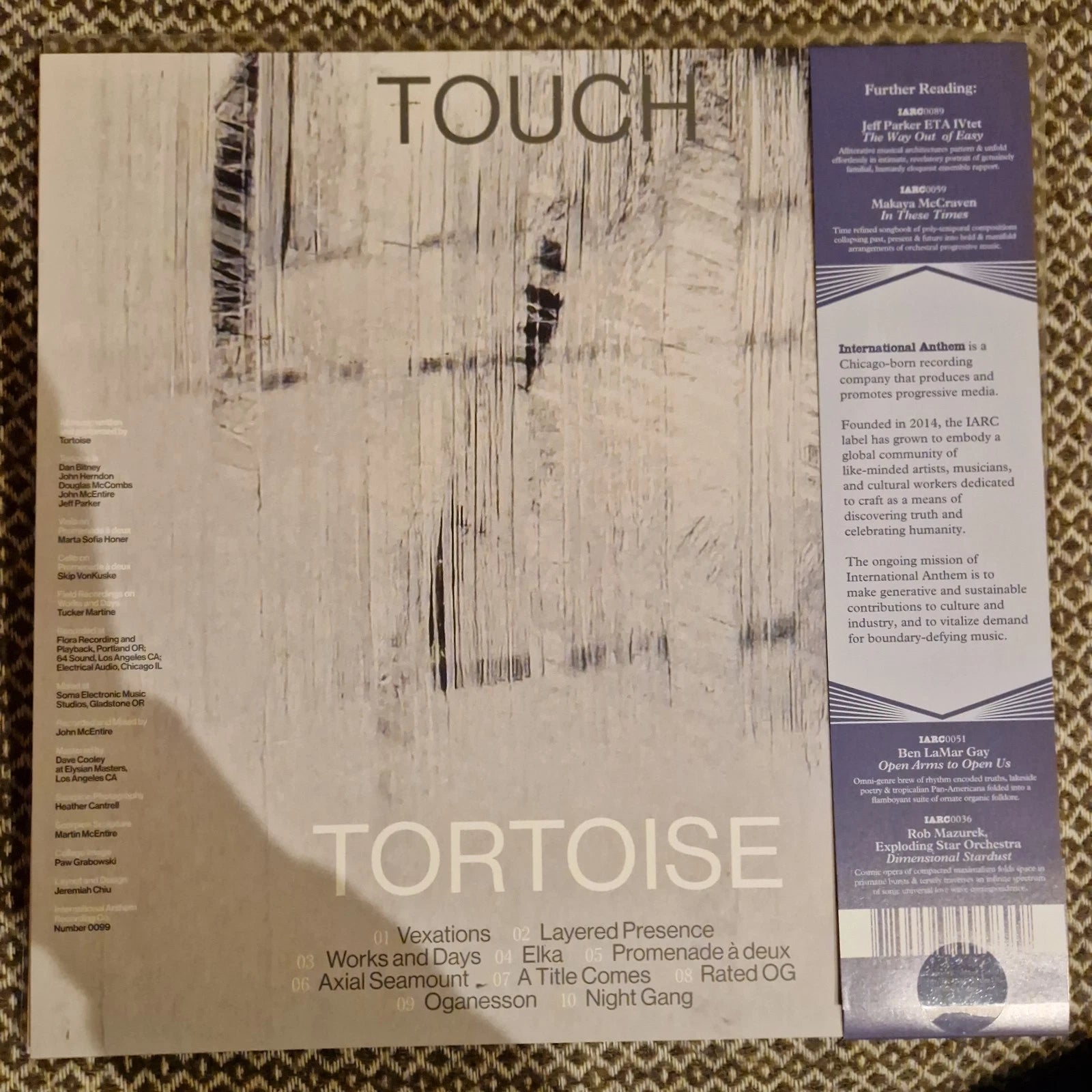 Tortoise – Touch / Vinyl LP / SIGNED + AUTOGRAPHED