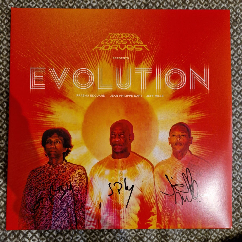 Tomorrow Comes The Harvest ‎– Evolution / Vinyl 2LP SIGNED (Jeff Mills)