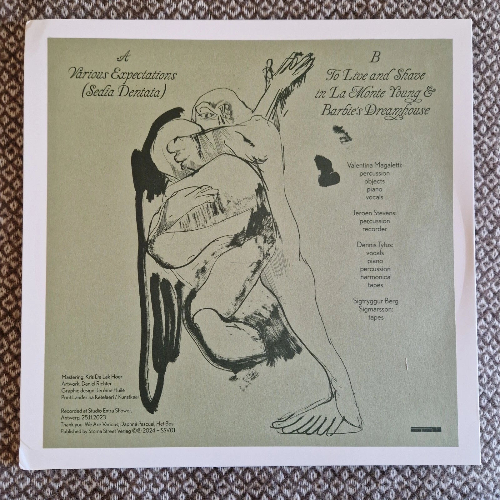 Valentina Magaletti & Jeugdbrand - Delayed for Repetitive Reasons / Vinyl LP
