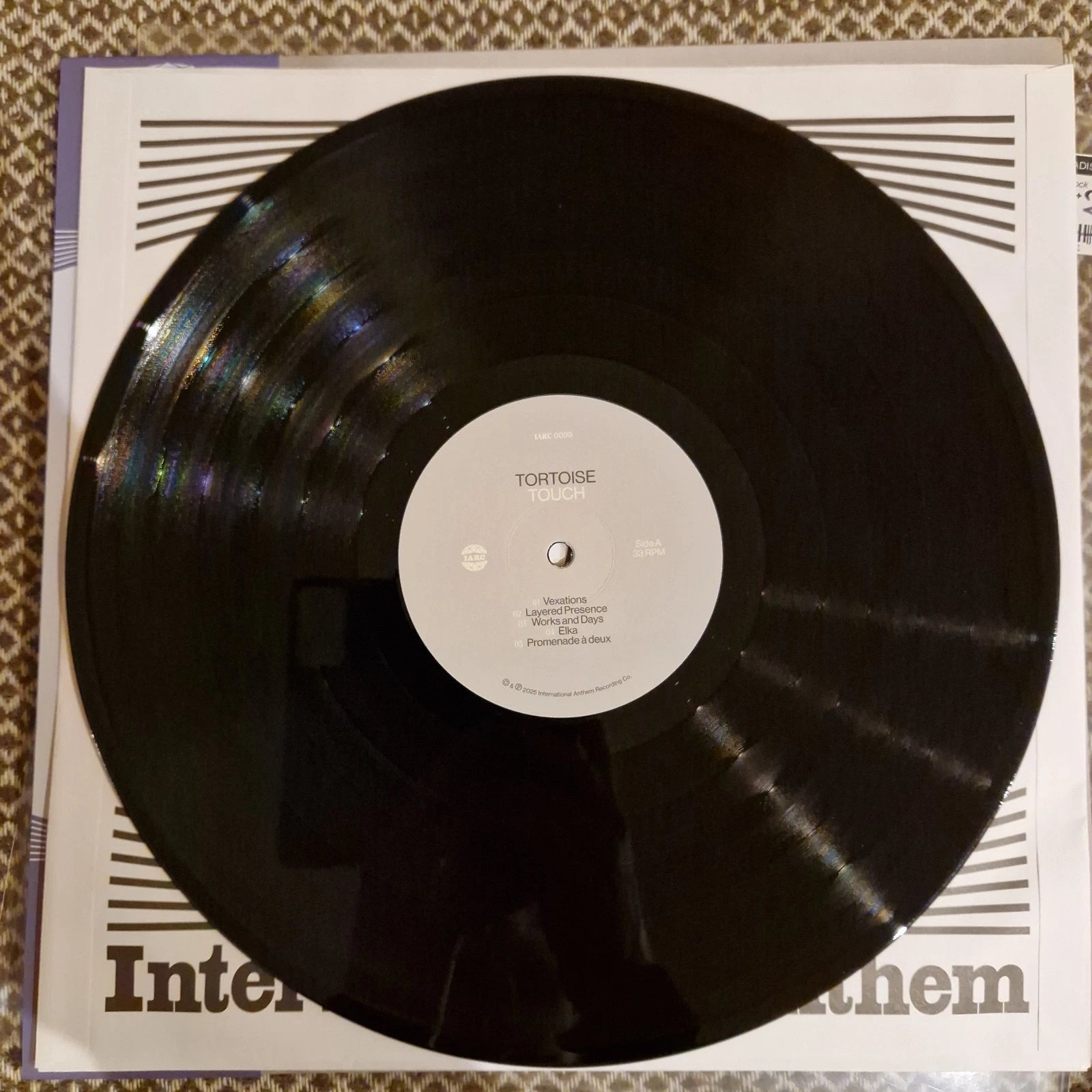 Tortoise – Touch / Vinyl LP / SIGNED + AUTOGRAPHED