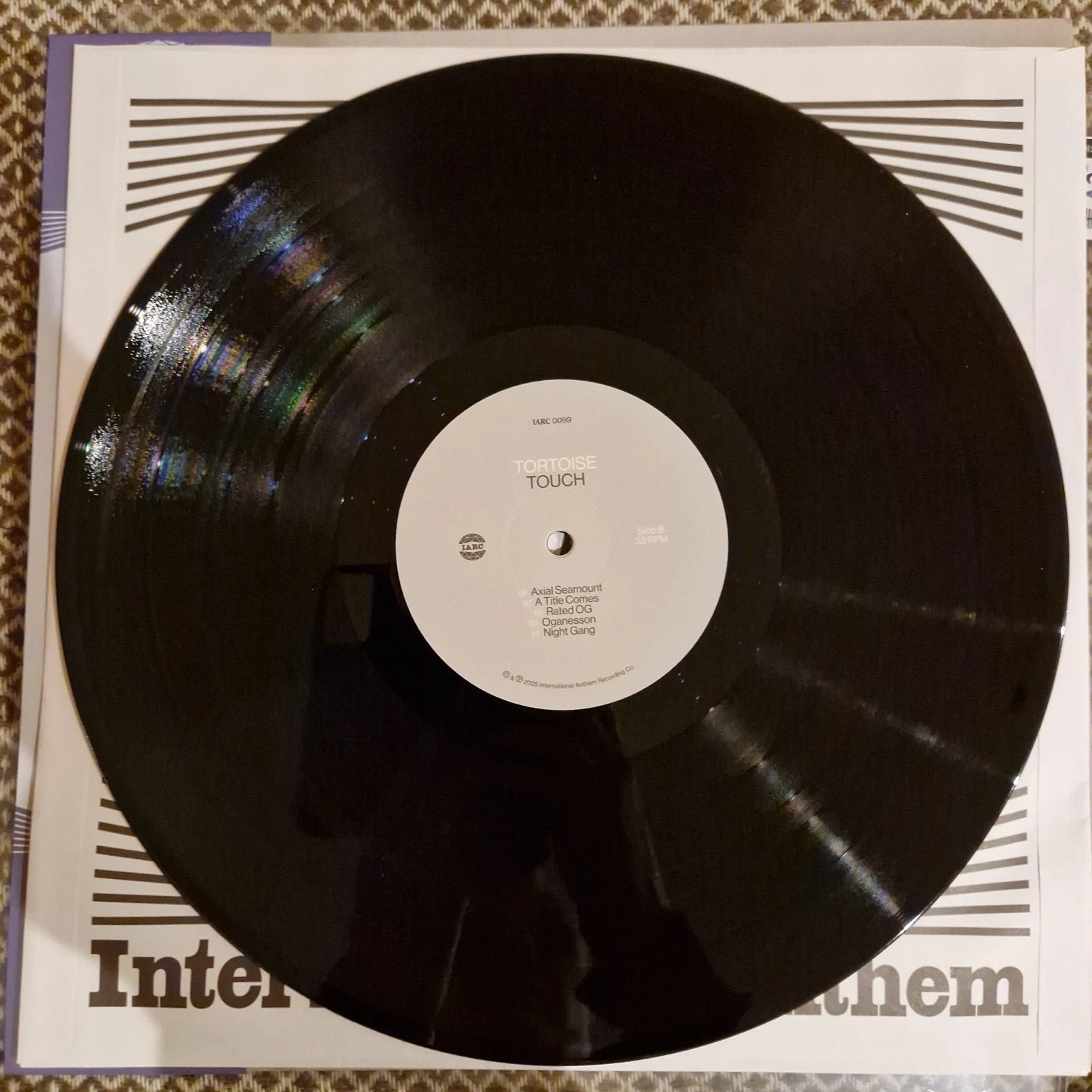 Tortoise – Touch / Vinyl LP / SIGNED + AUTOGRAPHED