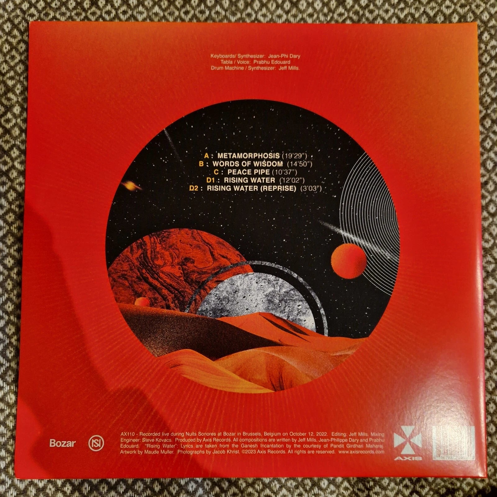 Tomorrow Comes The Harvest ‎– Evolution / Vinyl 2LP SIGNED (Jeff Mills)