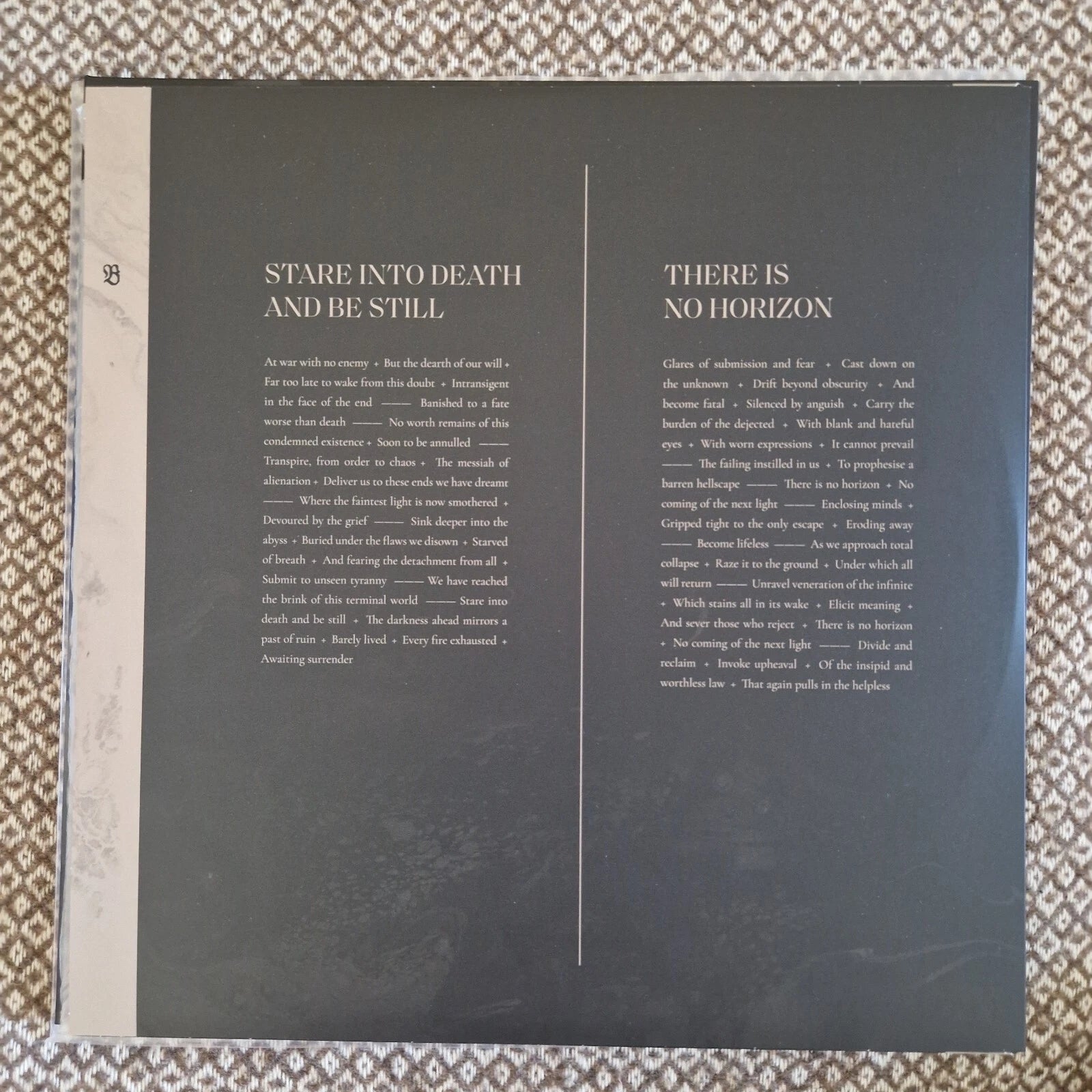 Ulcerate – Stare Into Death And Be Still / Vinyl 2xLP limited on Gold