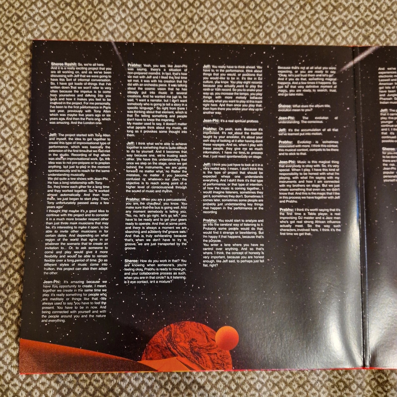 Tomorrow Comes The Harvest ‎– Evolution / Vinyl 2LP SIGNED (Jeff Mills)
