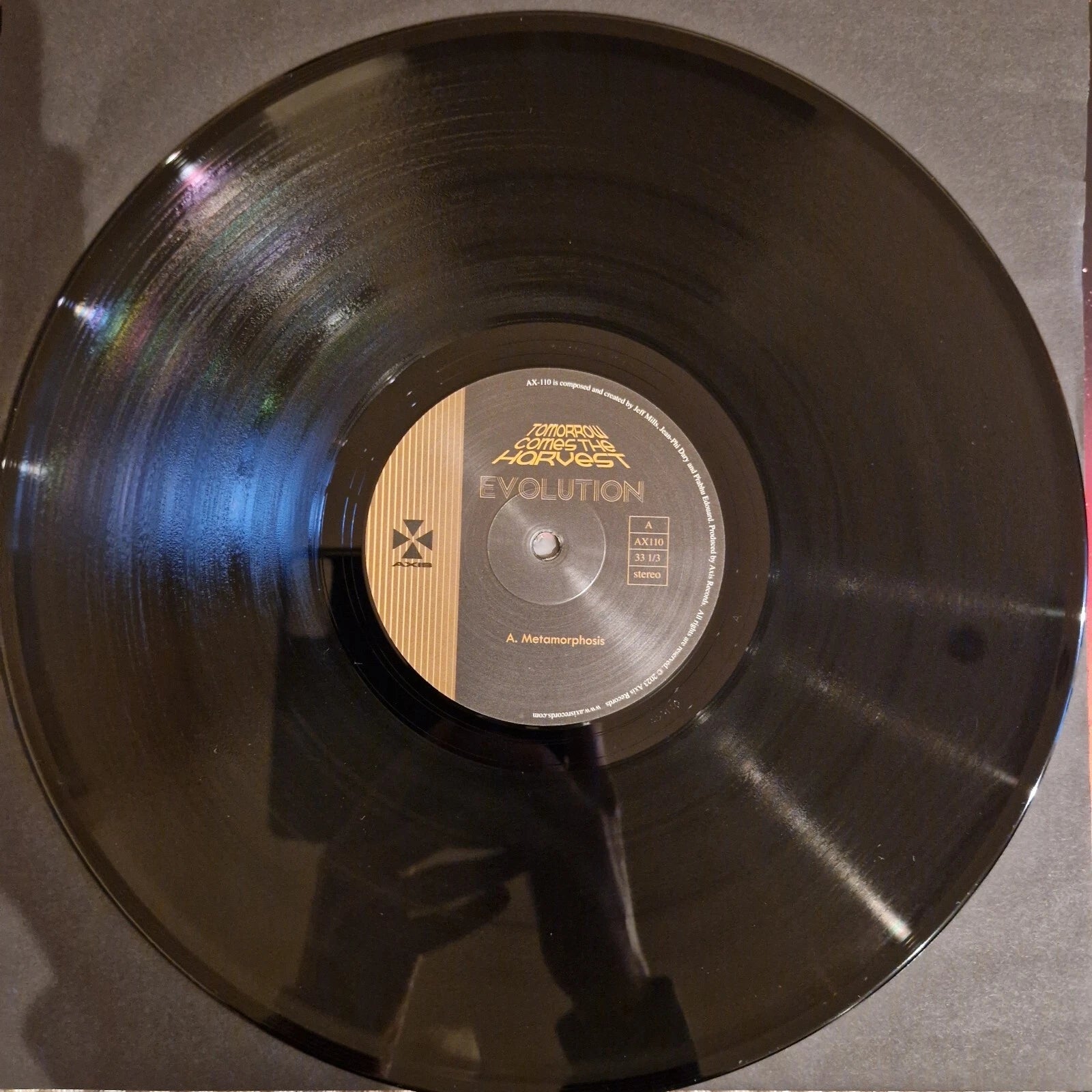 Tomorrow Comes The Harvest ‎– Evolution / Vinyl 2LP SIGNED (Jeff Mills)