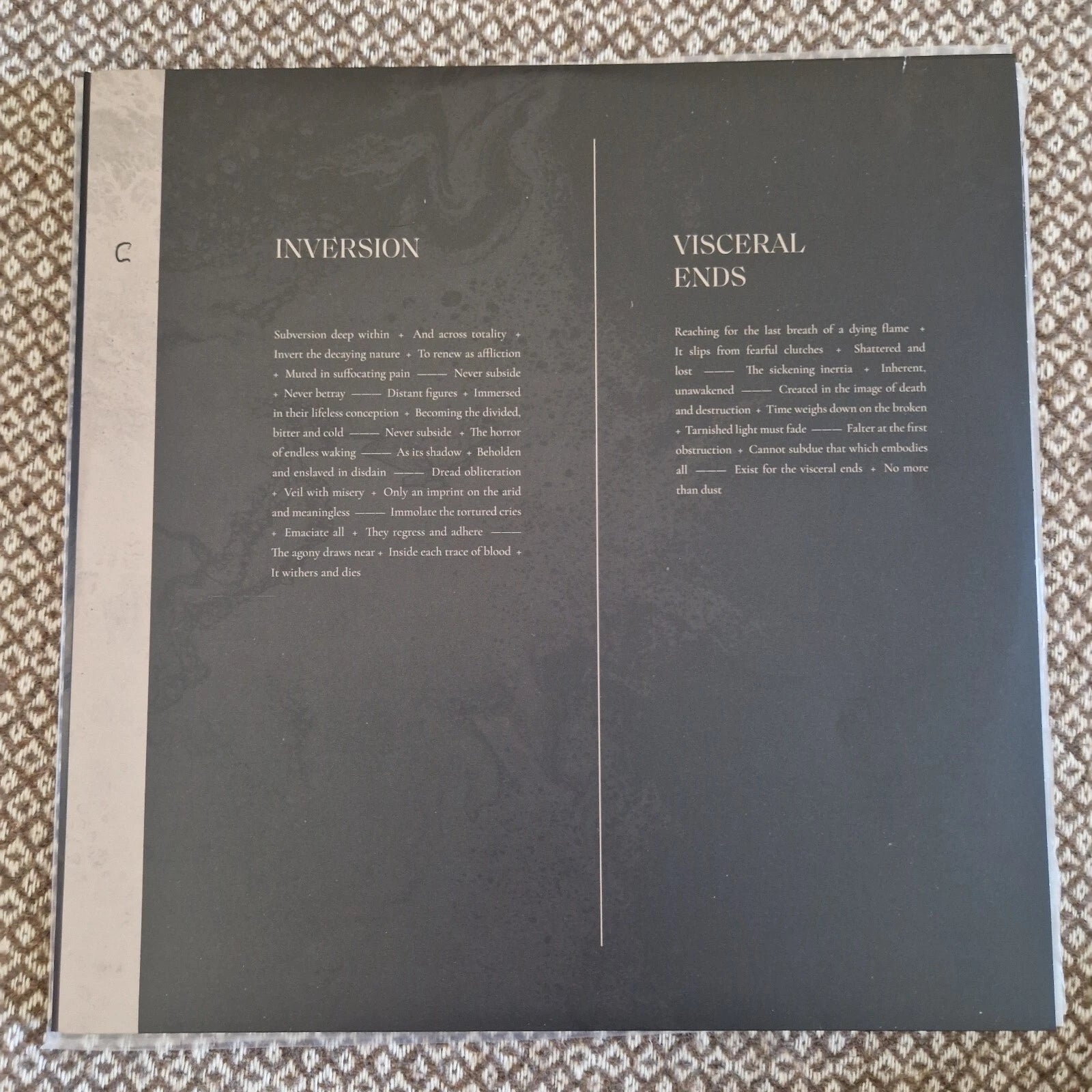 Ulcerate – Stare Into Death And Be Still / Vinyl 2xLP limited on Gold