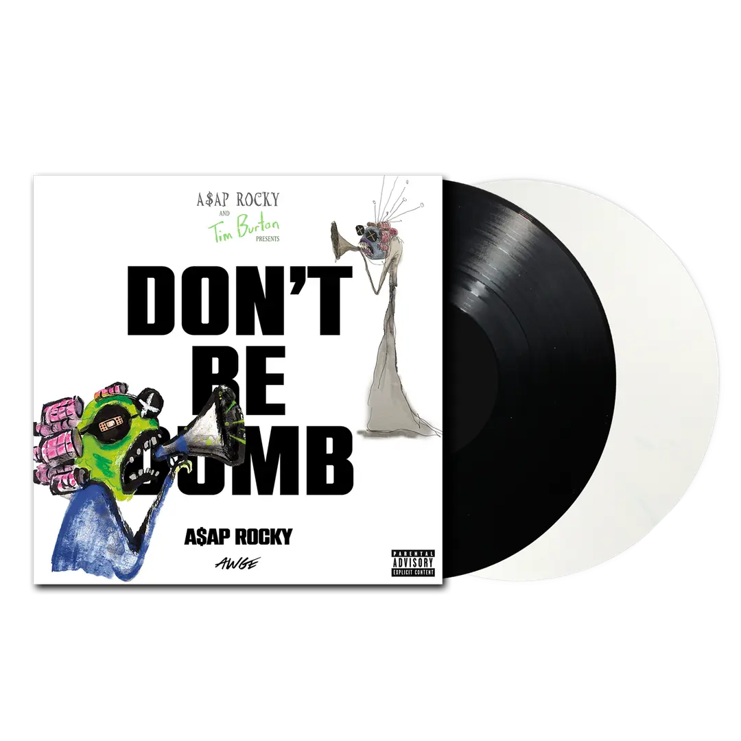 A$AP Rocky - Don't Be Dumb / Vinyl 2LP on Black / White
