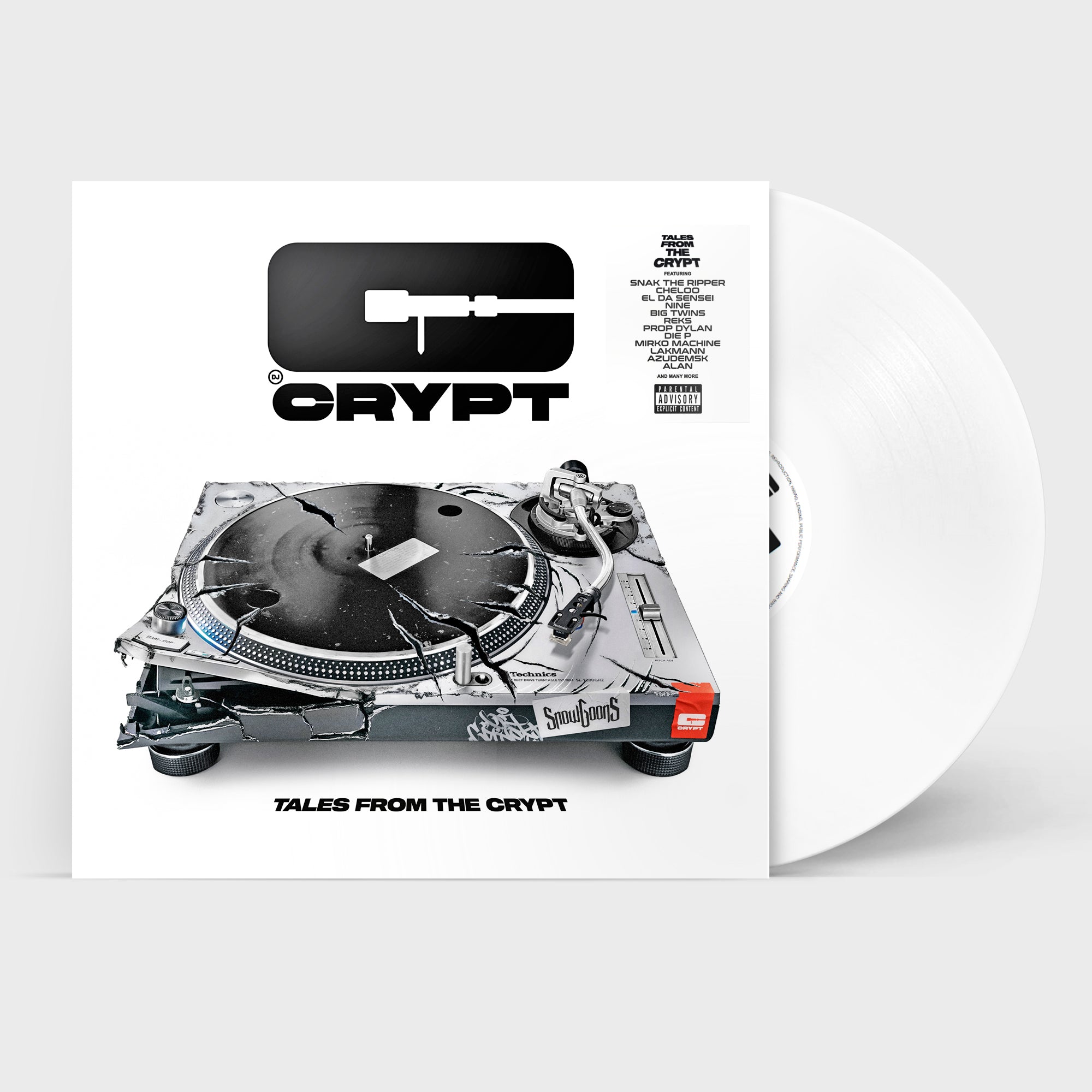 DJ Crypt – Tales From The Crypt / Vinyl LP on WHITE