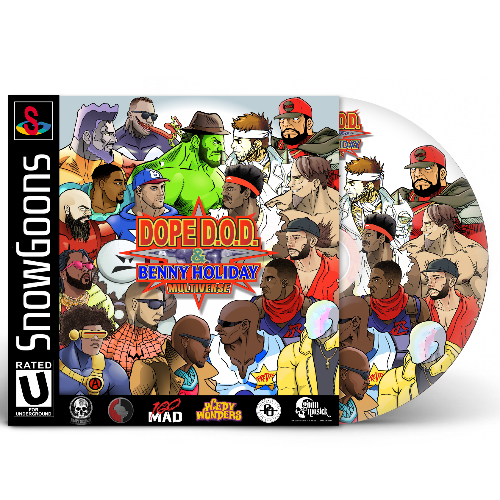 Dope D.O.D & Benny Holiday – Multiverse / CD Album