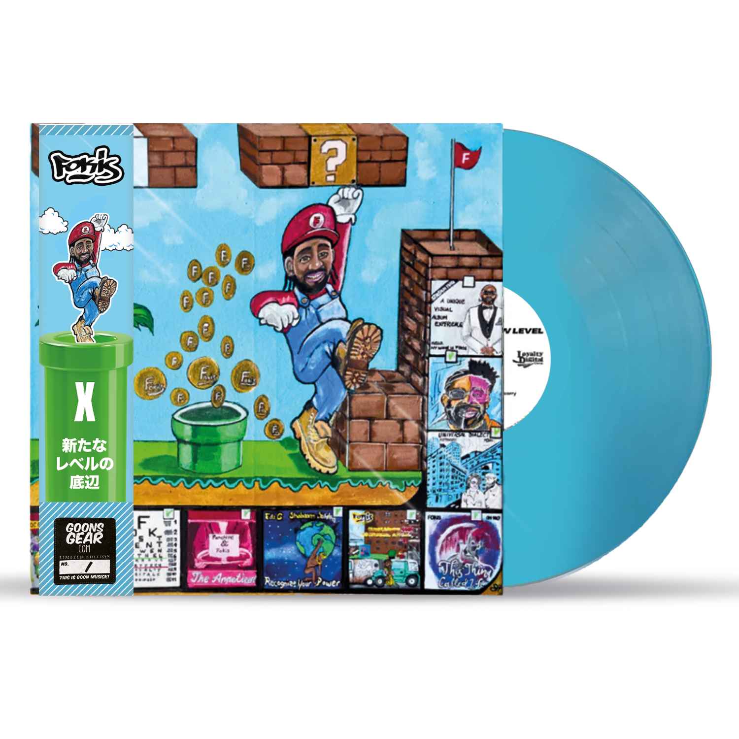 Fokis – Bottom Of A New Level / Vinyl LP on COLORED