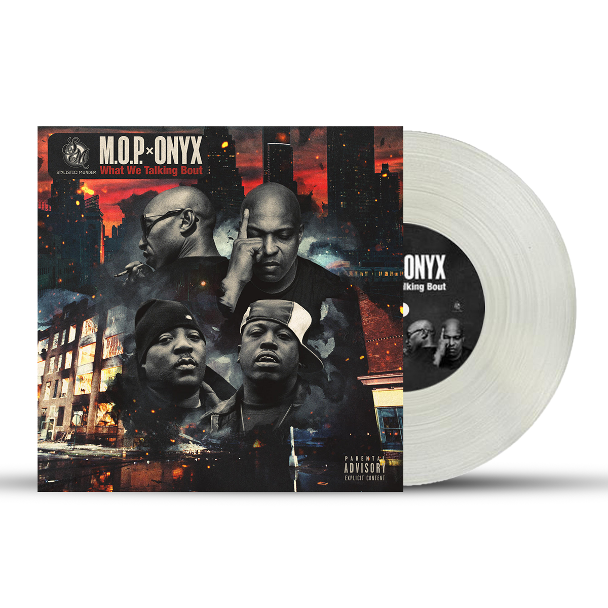 Stylistic Murder – What We Talking Bout ft M.O.P. & Onyx / Vinyl 7" on COLORED
