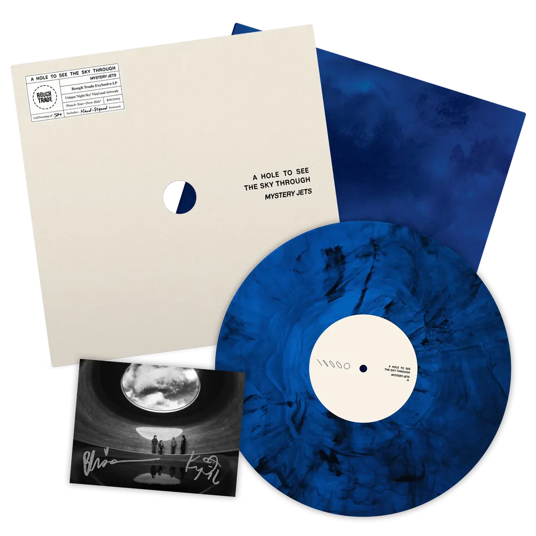Mystery Jets - A Hole To See The Sky Through / Vinyl LP on COLORED + SIGNED presale