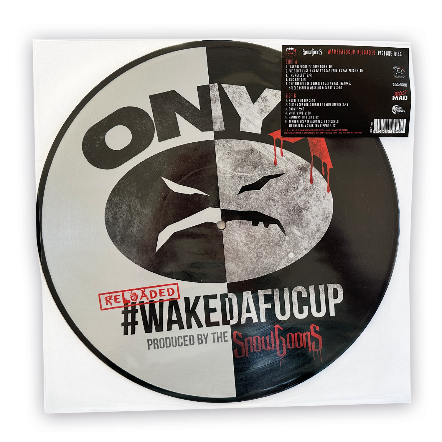 Onyx x Snowgoons – WakeDaFucUp Reloaded / Vinyl LP on PICTURE DISC