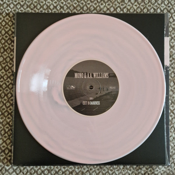 MONO & A.A. WILLIAMS - Exit in Darkness / Vinyl 10" on White With Pink Marble