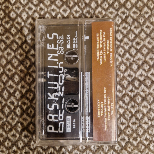 Sa-Sa ‎– Paskutinės Dainos / Cassette Album