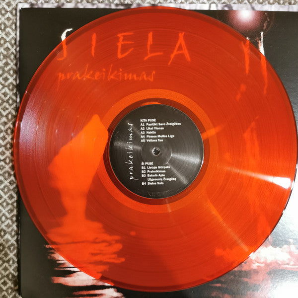 Siela – Prakeikimas / Vėjas Nešantis Naktį / Vinyl 2LP Colored Signed Insert